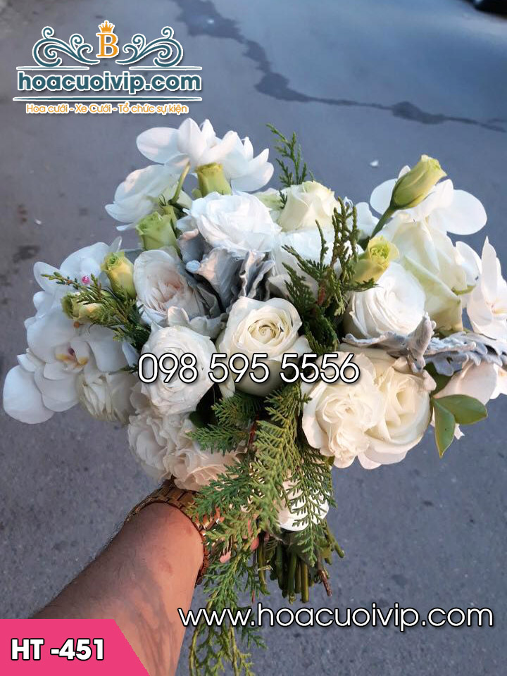 Hoa cưới cầm tay